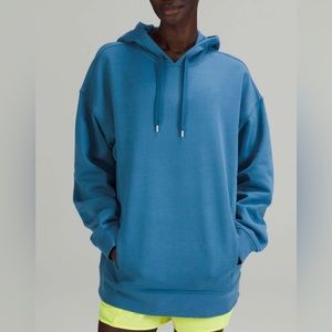 Lululemon perfectly oversized hoodie. Blue denim.  Size 4. Perfect condition